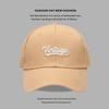 Hat Women's Spring and Summer Sunscreen Embroidery Baseball Cap Autumn Versatile Big Head Circumference Show Face Small Shade Peaked Cap Men
