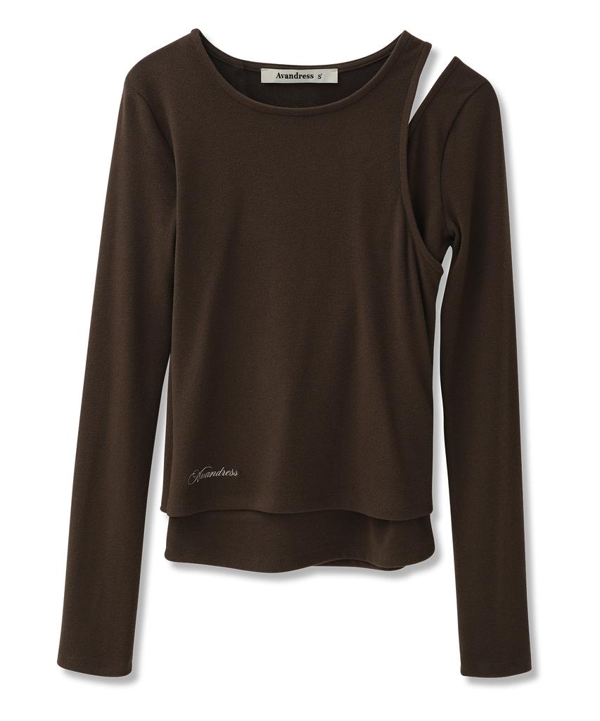 AVANDRESS Dian Многослойная футболка_4цв