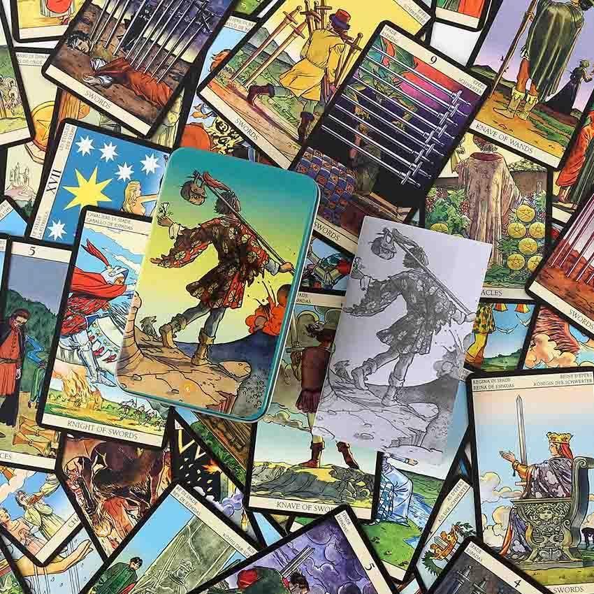 Настольная игра Таро Игра для вечеринок Классическая карточная игра Таро Многопользовательские игры для вечеринок Игры с друзьями