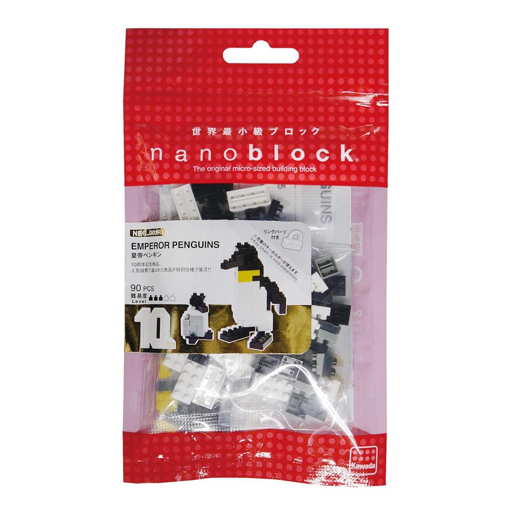 Kawada Nanoblock 10th Anniversary Императорский пингвин NBC_001R