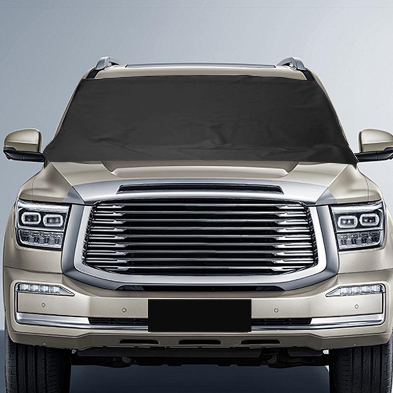 Для большинства автомобилей Чехол на лобовое стекло от льда и снега Складной солнцезащитный козырек для лобового стекла автомобиля 600D Оксфорд Автомобильный солнцезащитный козырек на лобовое стекло