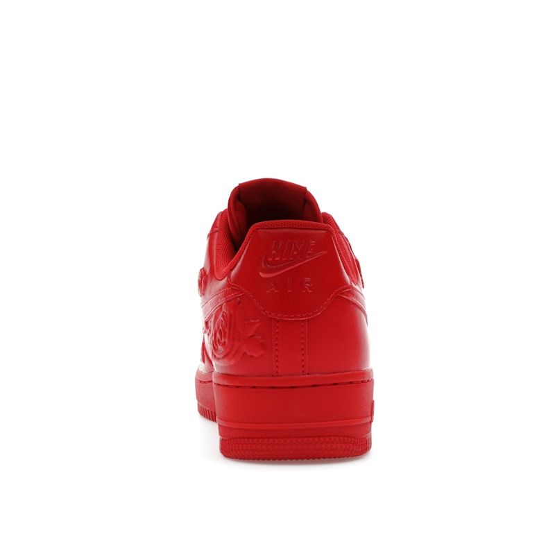 Nike Кроссовки женские Air Force 1 07 Red Roses University-Red Black HF2016-600