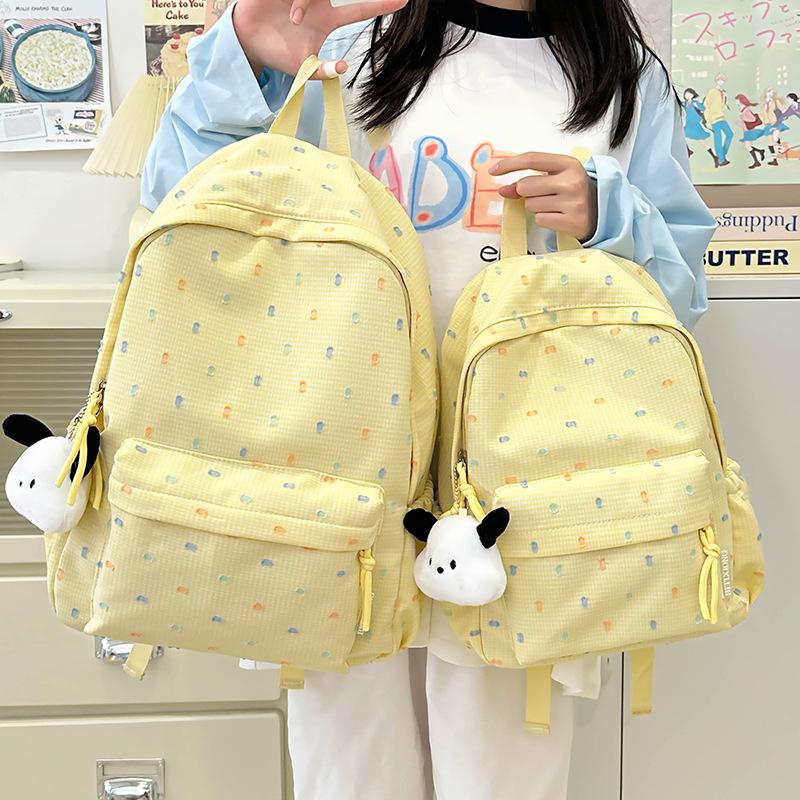 Женский рюкзак большой вместимости, школьная сумка для школьников, простой рюкзак с принтом