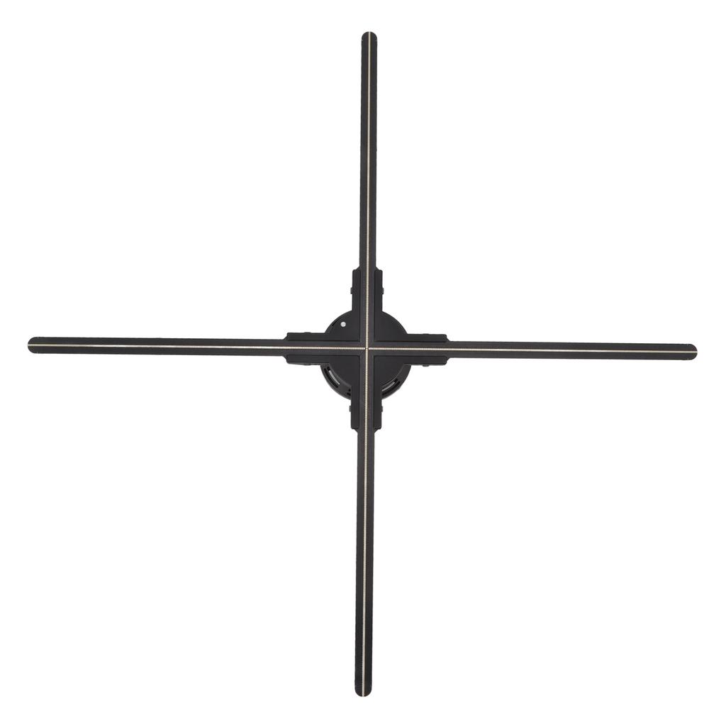 80 см 3D голографическая проекционная рекламная машина 1600x928 Naked Eye 3D голографический проекционный вентилятор