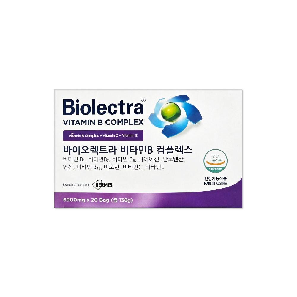 Hairmes Biolectra Витаминный комплекс B 6900 мг 20 Пакетов Беременные Женщины, Семьи, Кормящие Матери, Дети 1 шт. (20 порций)
