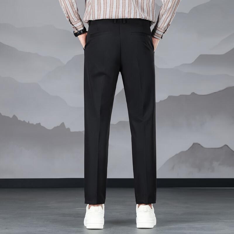 Jeep Мужские брюки business casual прямого кроя, свободного облегания