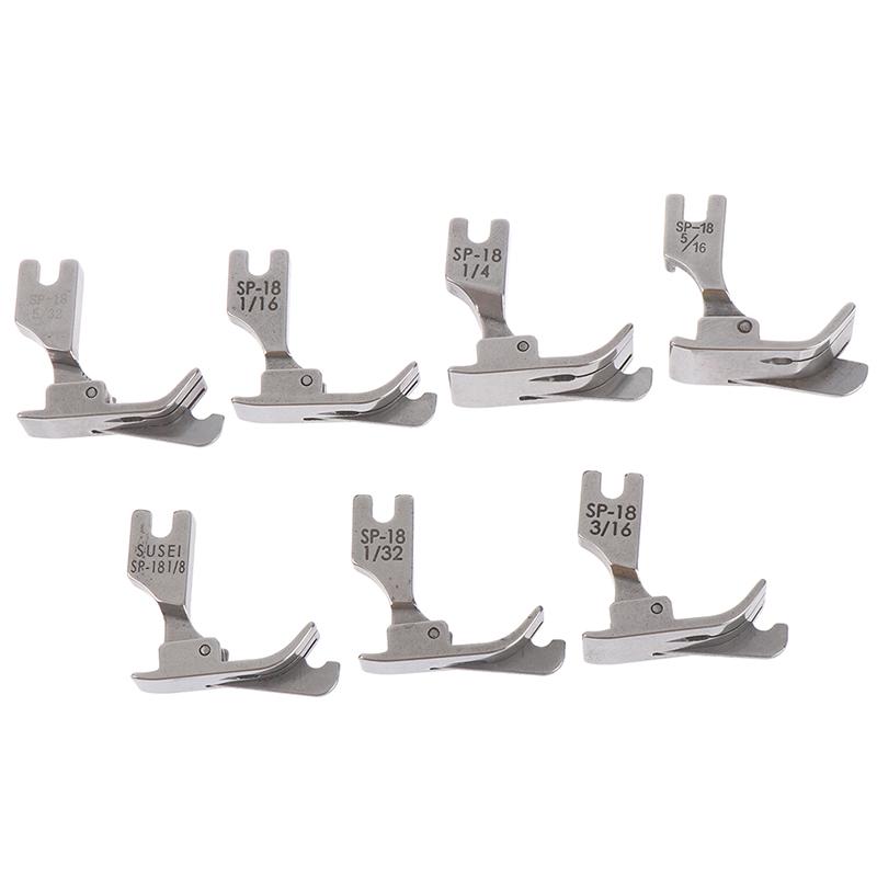 1 шт. промышленная швейная машина, полностью стальная правая и широкая прижимная лапка