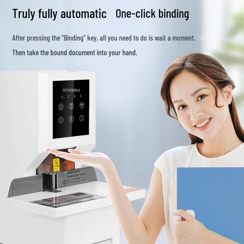 GEPAD Fully Automatic Financial Binding Machine CN plug (adapter included)