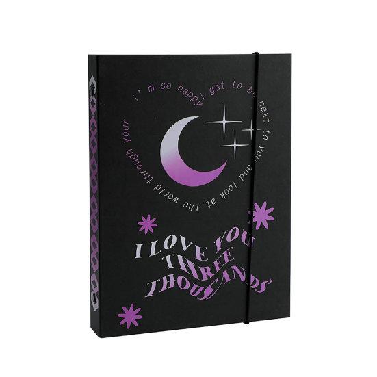 English Letters Mini Photo Album Convenient Paper Souvenir Picture Case Storage Book