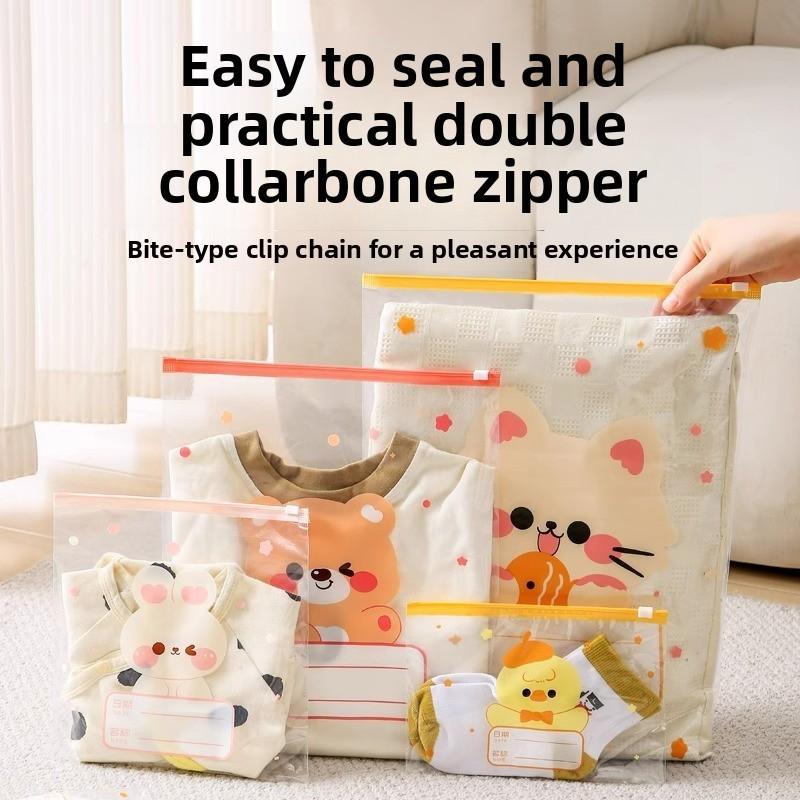 Милый Кот Утка Кролик Медведь Герметичные Пакеты для Хранения Многофункциональные Сумки Туалетные принадлежности