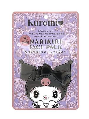Маска для лица Kuromi Narikiri с узором пейсли