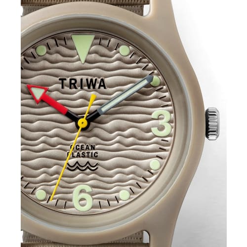 TRIWA Men's Time for Oceans Sand Watch TFO105-CL152612, Officially Imported