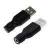 USB-штекер на 3,5x1,35 мм/4,0x1,7 мм гнездо зарядного конвертера адаптера разъемы зарядного штекера адаптеры питания