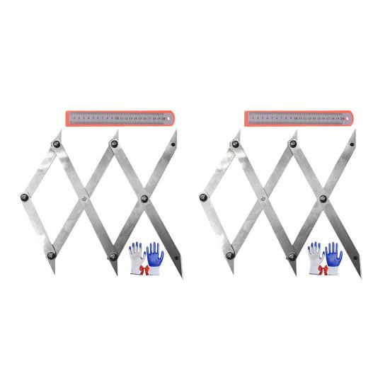 3 Point Center Finder Equal Spacing Layout Tools Sturdy Construction User-Friendly Design Woodworking