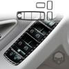 Gear Shift Instrument Reading Lamp Doors Handle Lift Panel Carbon Fiber Sticker Trim For Mercedes Benz B Class W245