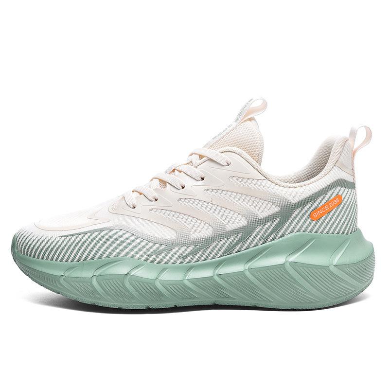 2024 Autumn and Winter New Running Shoes Men's Soft-soled High-elastic Breathable Shock-absorbing Marathon Running Shoes Men's Sports Trendy Shoes