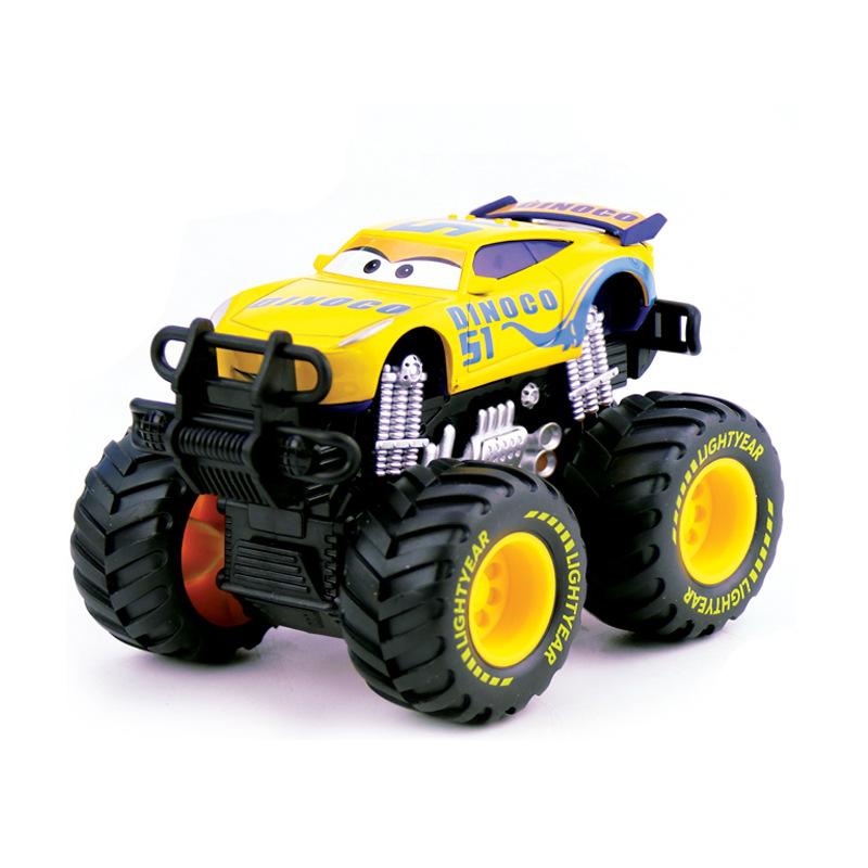 Pixar Cars Mater Lightning McQueen Jackson Storm Big Wheel Offroad Vehicle Pullback Force Cars Model Toys Birthday Gifts