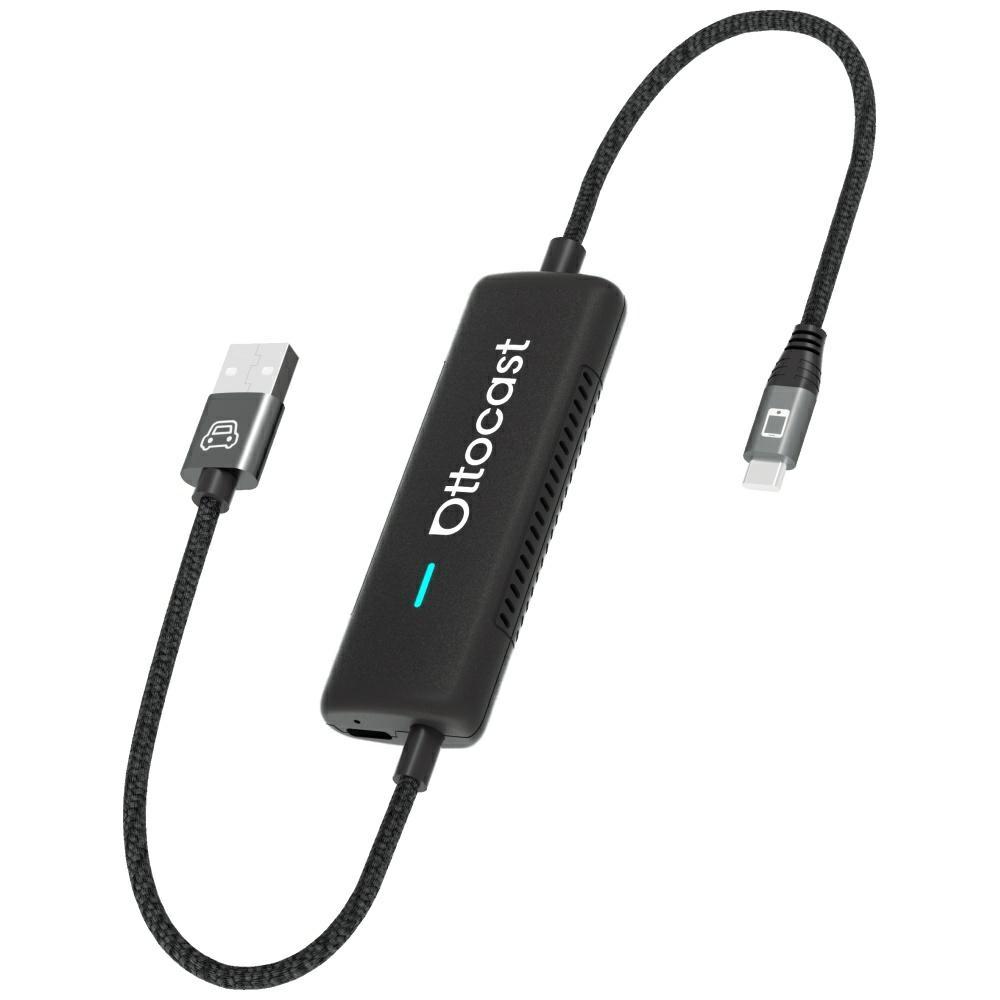 Ottocast CA450-T Mirror Touch CarPlay Car Adapter Black