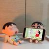 Ленивая фигурка Mi Ka Подставка для смартфона: Милый Аниме Настольный Орнамент и Игривая Модель