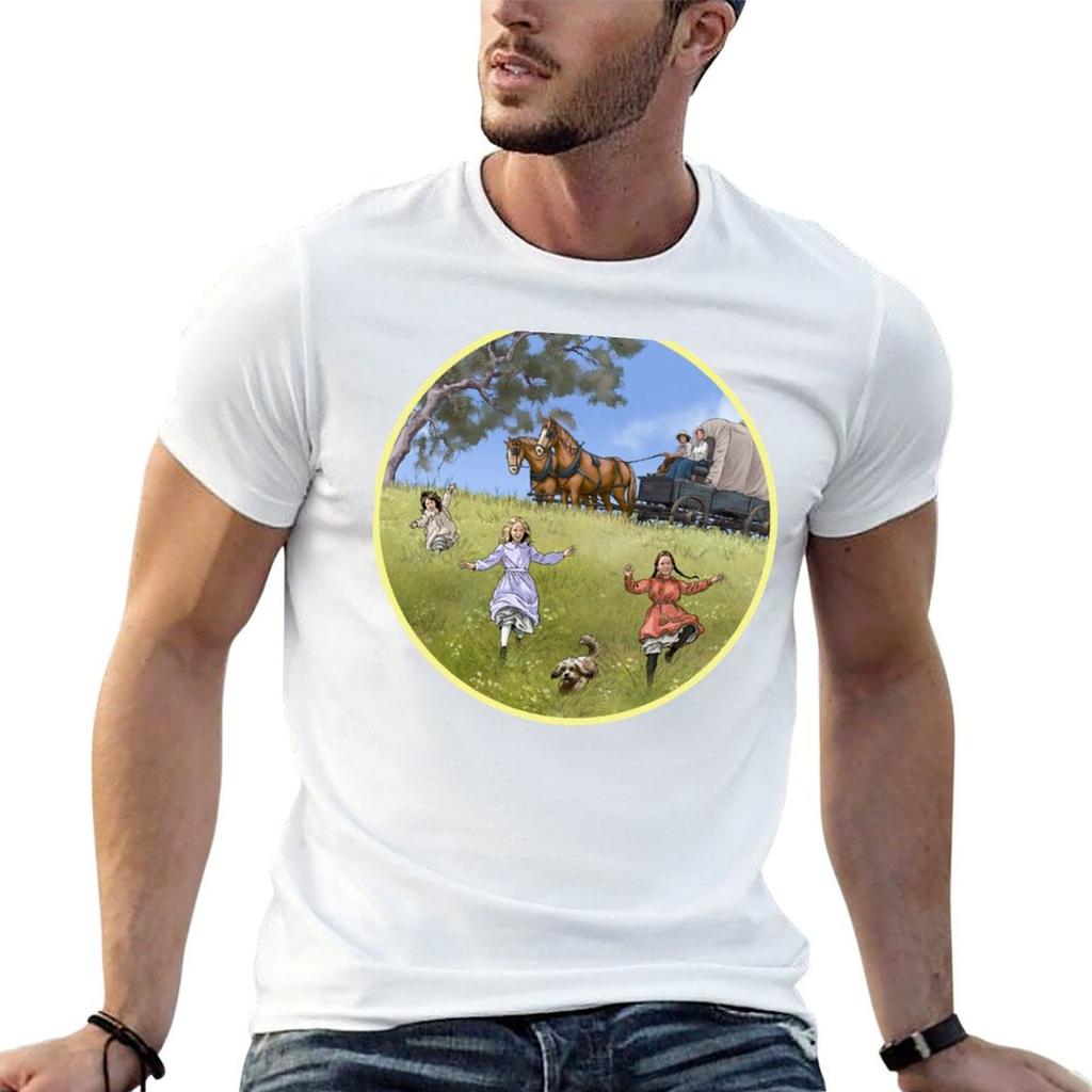 Prairie Family TShirt Fashion Casual Short Sleeve TShirt