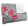 Tom And Jerry Weird Together Valentine Blanket