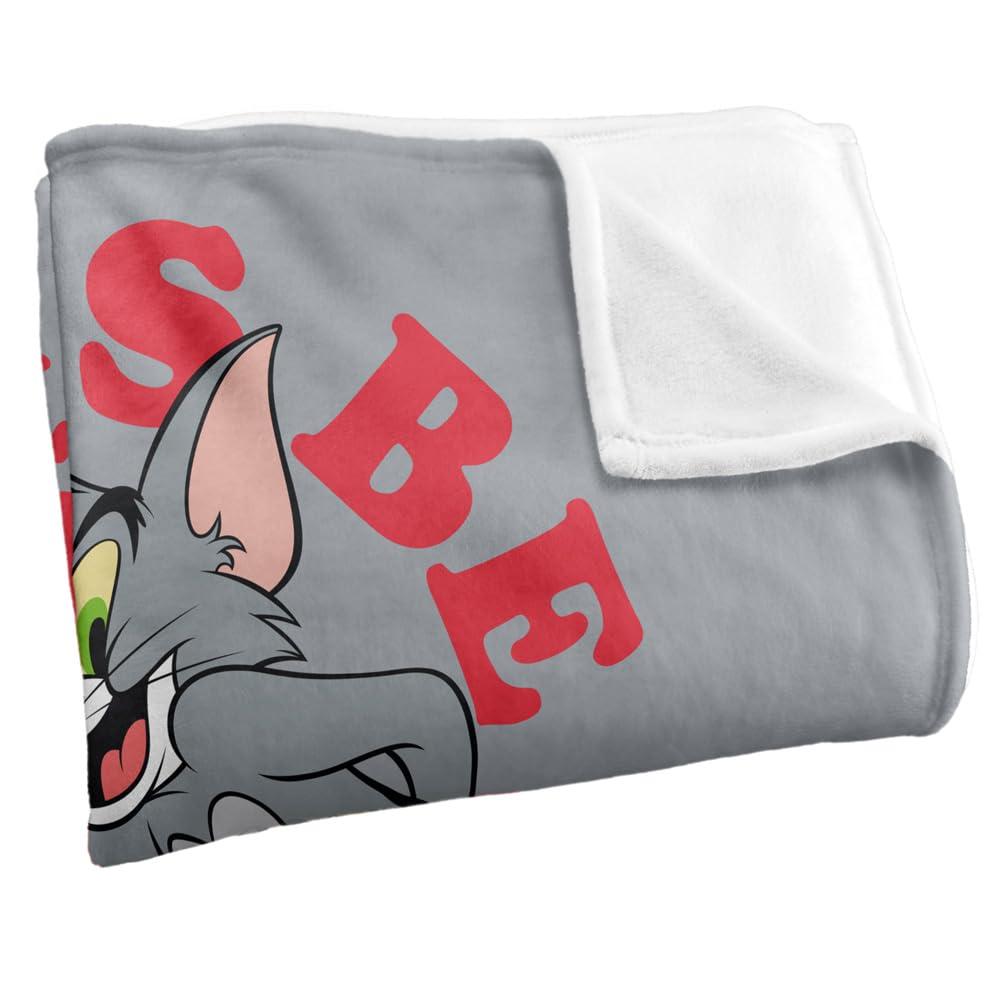 Tom And Jerry Weird Together Valentine Blanket
