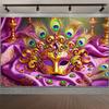 Carnival Mask Ball Theme Party Photography Background, Adult Birthday Party, Family Party Decoration Photography Backdrop Cloth