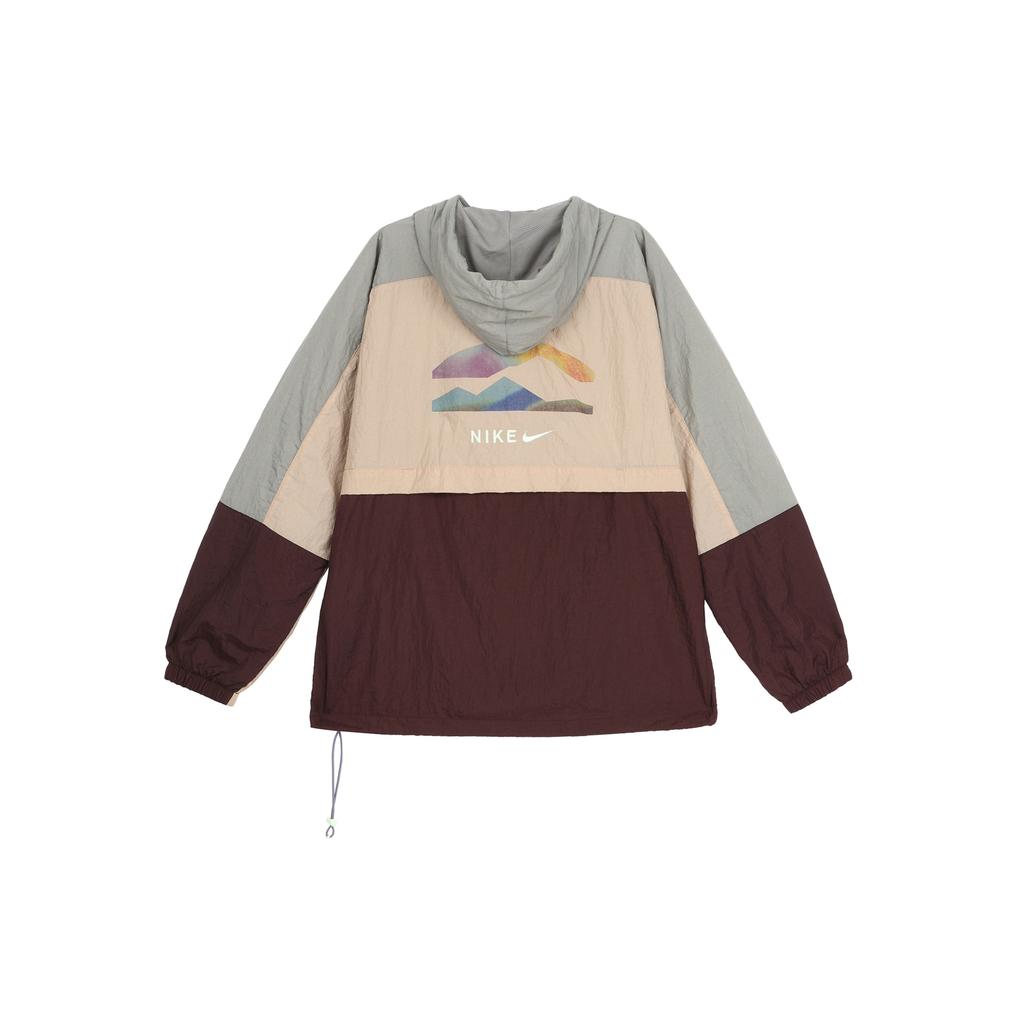 Nike Спортивная тканая куртка с капюшоном Азиатский размер 'Hemp' Мужская HF6170-200