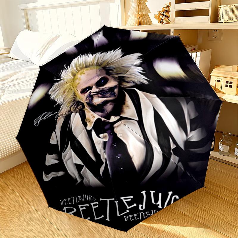 Beetle Haunted House Umbrella 8-Frame for Travel, camping, Casual Lightweight Portable Umbrella, Essential for every family Holidays Gift