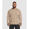 HeavyweighT Long Sleeve T shirT lifesTyle Brown A2b5f Nc0s