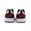 Nike Court Borough 2 Low Белый Университетский Красный GS BQ5448-110