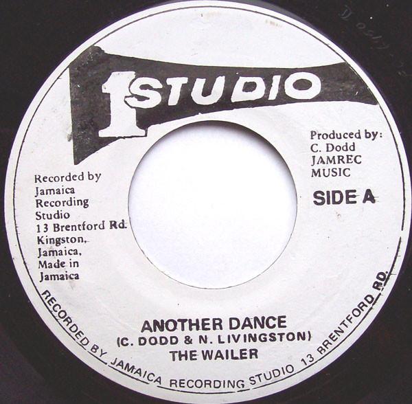 7-дюймовая пластинка WAILERS Another Dance Hooligan Ska NONE Studio One US Reggae Ska Dub Б/у
