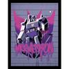 Transformers Graffiti Megatron Framed Poster