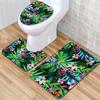 Текстурированный туалетный трехсекционный напольный коврик, ванный трехсекционный ковер, придверный коврик