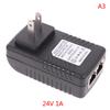 Ac 110V-240V To Dc 12V 15V 24V 48V 0.5A 1A Poe Injector Power Adapter