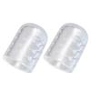 100-2pcs Toenails Protection Breathable Silicon Relief Pain Transparent Toe Caps Cover Protectors Men Women Toe Tube Protector