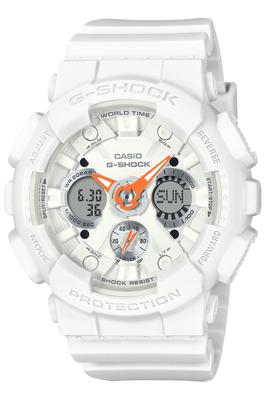 Часы Casio G-Shock (GMA-S120SA-7A1JF) Сделано из экологически чистых материалов, Женский, Белый (Официальный японский продукт)