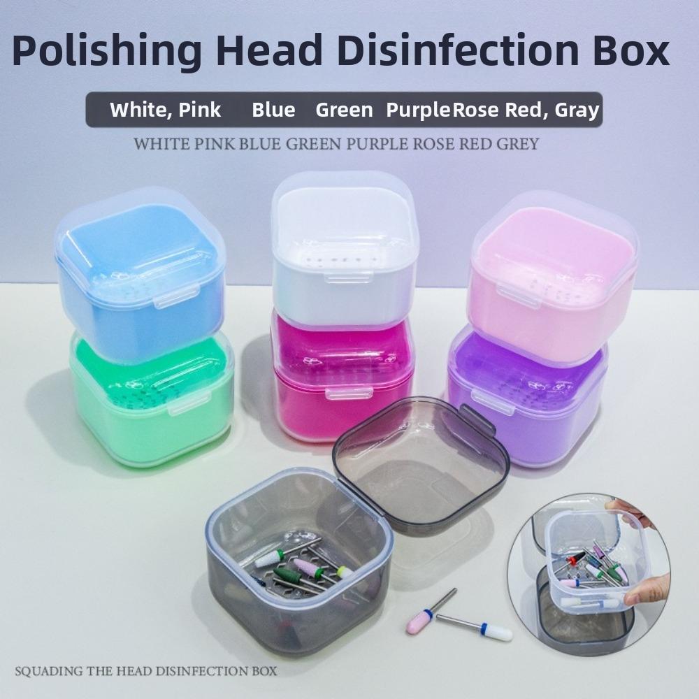 Plastic Material Nail Tool Storage Box For Nail Art Tools Jewelry Small Items