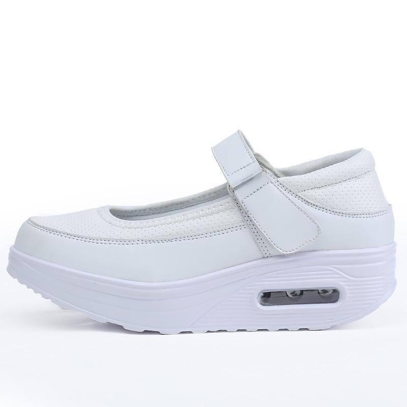 Кроссовки женские для путешествий на открытом воздухе, туфли для медсестер, женские туфли, белые туфли для одинарного ношения