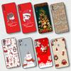 Christmas Cartoon Case For Samsung Galaxy A50 A20e A70 A10 A40 A20s A10s M30s M23 M51 M31s Black Soft Phone Cover