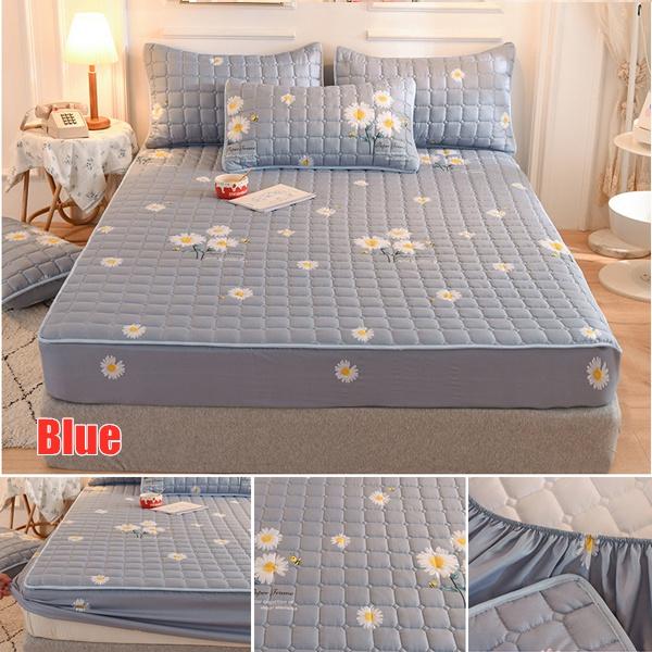 Модный 100% хлопок, толстый наматрасник, наматрасник, наматрасник, мягкий наматрасник, моющийся простынь, домашний текстиль