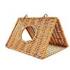 Imitate Rattan Parrots Woven Bird Nests Breathable Hamster Hideout Cave  Summer Use