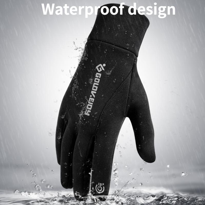 Зимние перчатки для женщин и мужчин, лыжные перчатки, вкладыши, теплый сенсорный экран, идеально подходят для езды на велосипеде, бега, вождения, пеших прогулок, прогулок, отправки текстовых сообщений, работы в морозильной камере