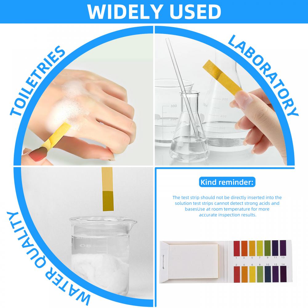 80pcs/pack Universal PH Tester Papers PH 1-14 Litmus Paper Indicator Test Paper For Home Water Aquarium Measurement Accessories