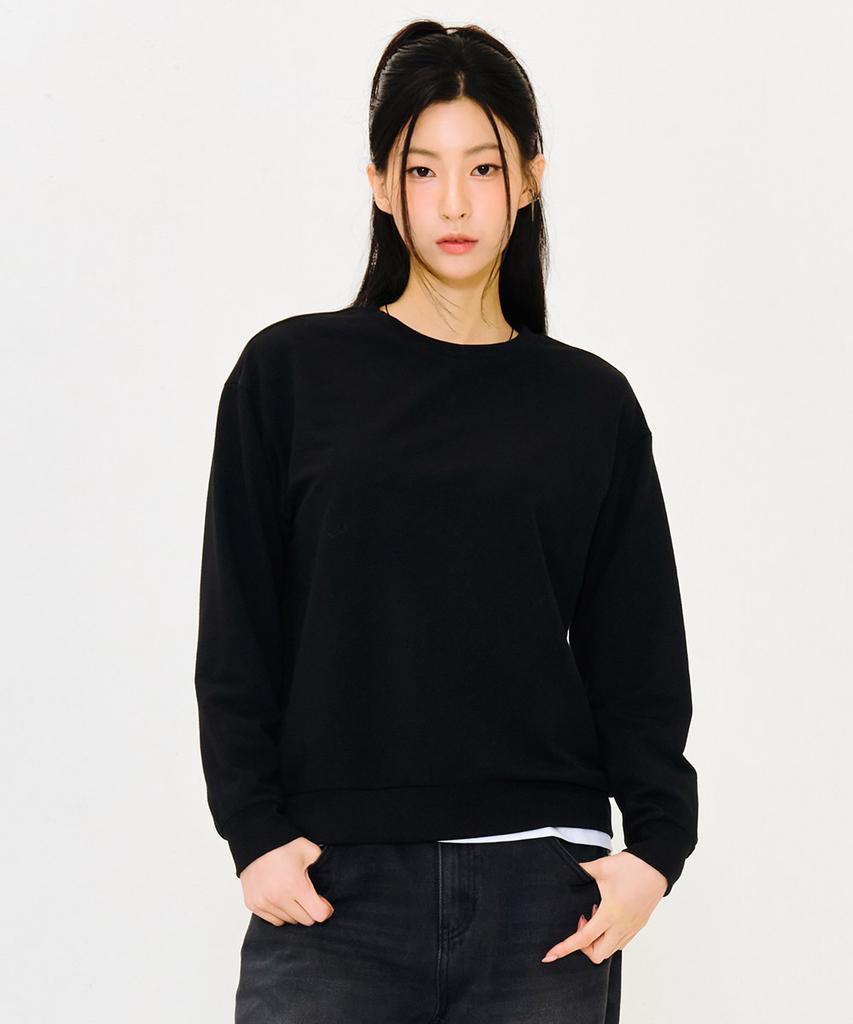 CHASECULT Women'S Essential Daily Sweatshirt - Black