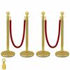 Stylish 60 Inch Red Velvet Crowd Control Rope for Queue Line Management