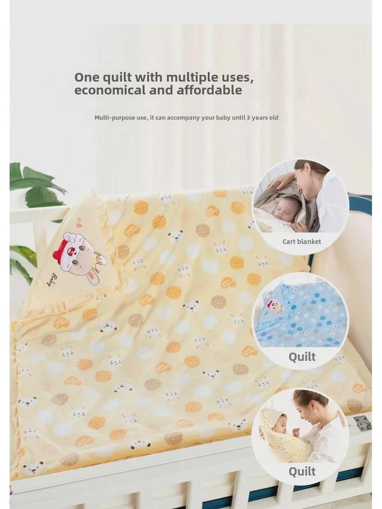 Всесезонное детское одеяло: Пеленание для новорожденных, родильное отделение, односпальное, толстое, на осень и зиму