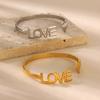 Новый браслет из нержавеющей стали ove love женский модный универсальный браслет-манжета из титановой стали