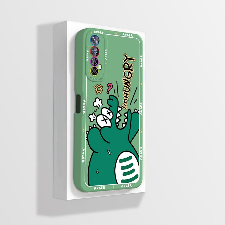For Realme 7 Case Soft Silicone Cute Cartoon Phone Cover Shell for OPPO Realme Narzo 20 Pro 30 Narzo30 4G Cases New Design Funda