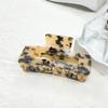10cm Rectangle Hollow Hair Claws Large Thick Marble Claw Clip Acetate Hair Clip Personalized Custom Claw Clip